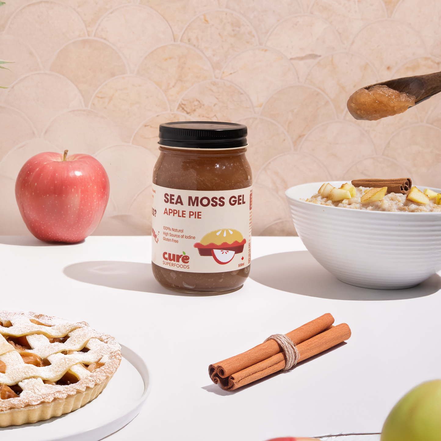 Apple Pie Sea Moss Gel